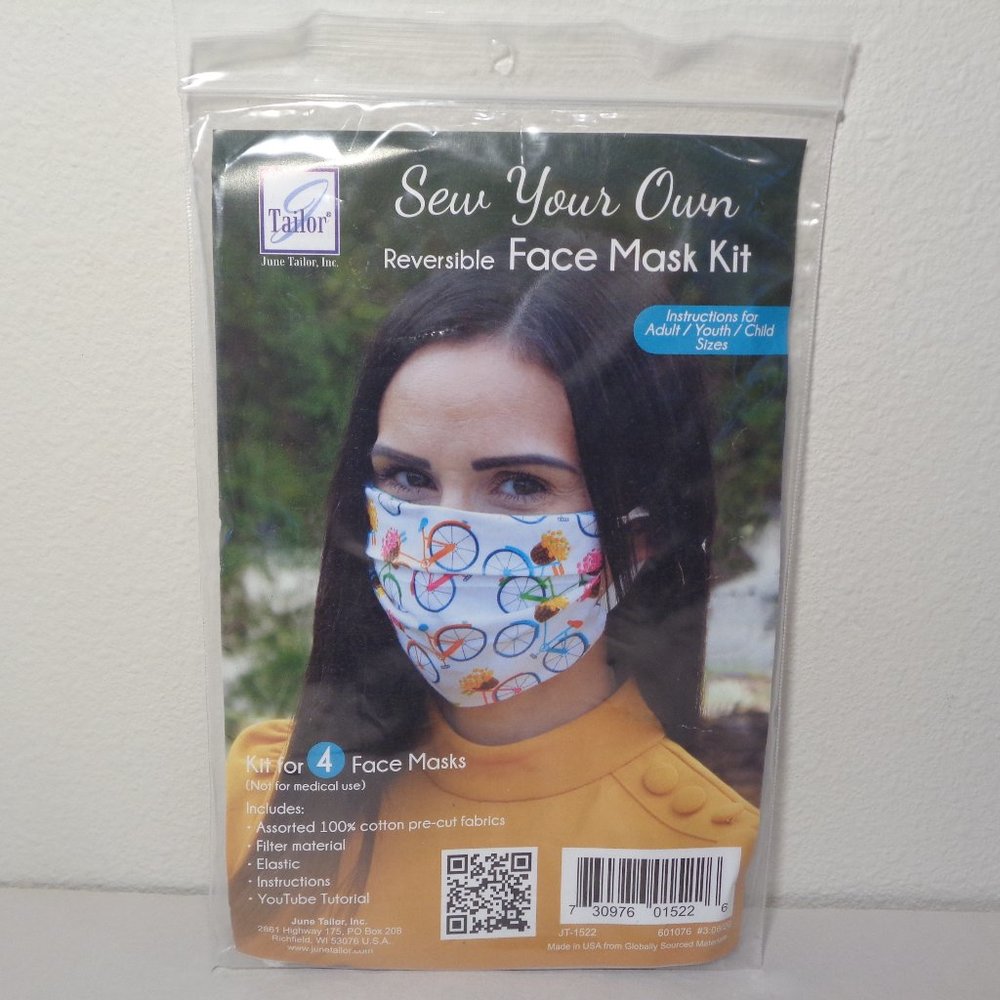 SEW YOUR OWN New Reversible Face Mask Kit